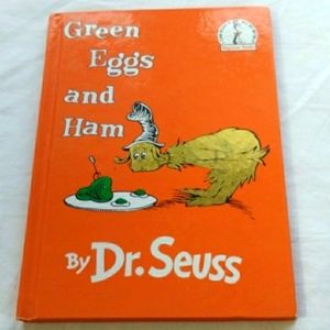 Dr.Seuss Green Eggs and Ham Hardback Children's Beginners Book